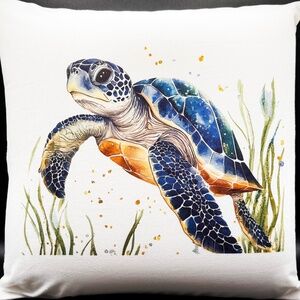 Sea Turtle #1 Pressure Activated Massage Pillow